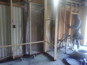 店舗新築電気工事